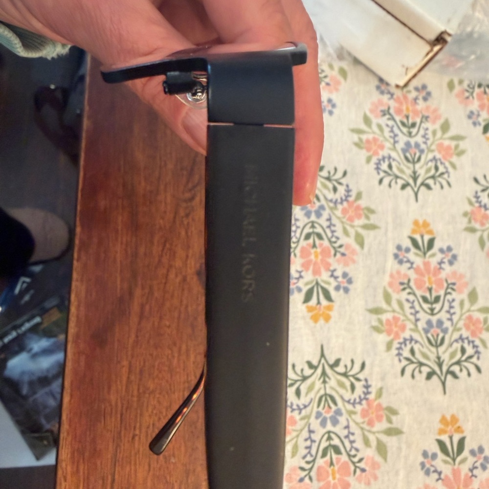 Michael Kors Black Rectangular Eyeglasses - image 4